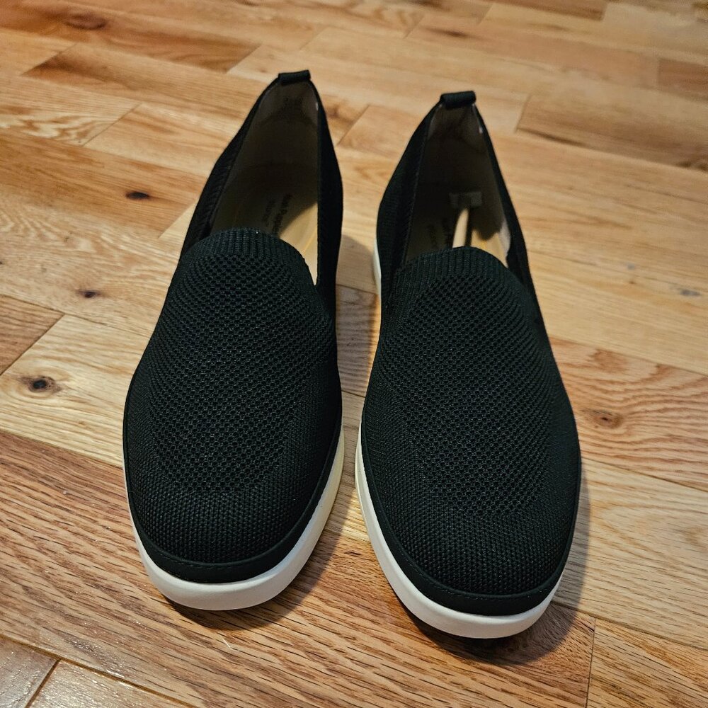 Hush Puppies Pally Slip On - Black - Womens 10M